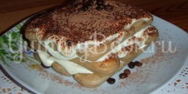 Рецепт тирамису с кремом филадельфия