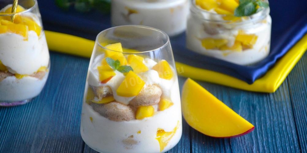 Как приготовить тирамису с манго