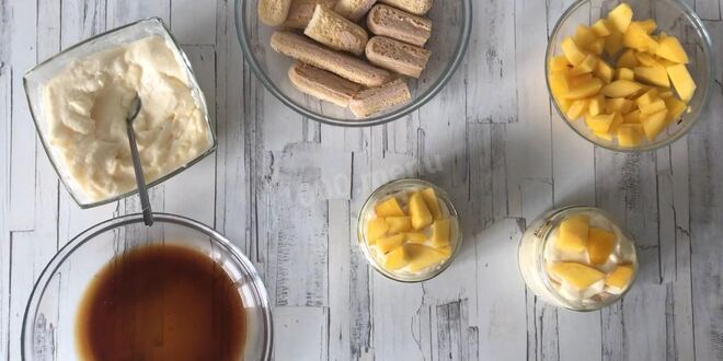 Рецепт тирамису с манго