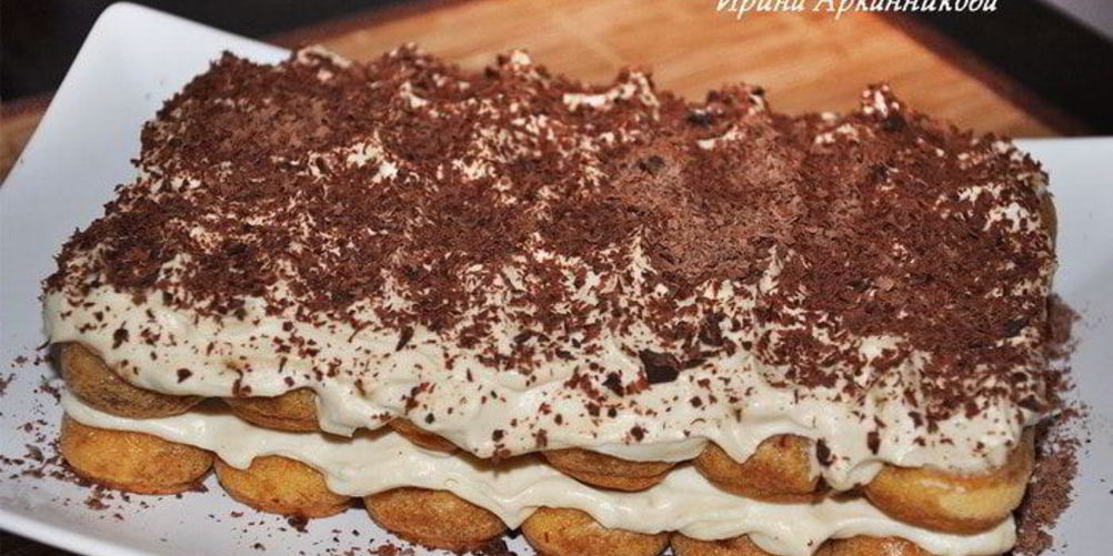 Как приготовить тирамису с темным шоколадом