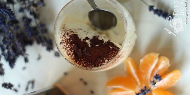 Рецепт тирамису с завариванием желтков сиропом