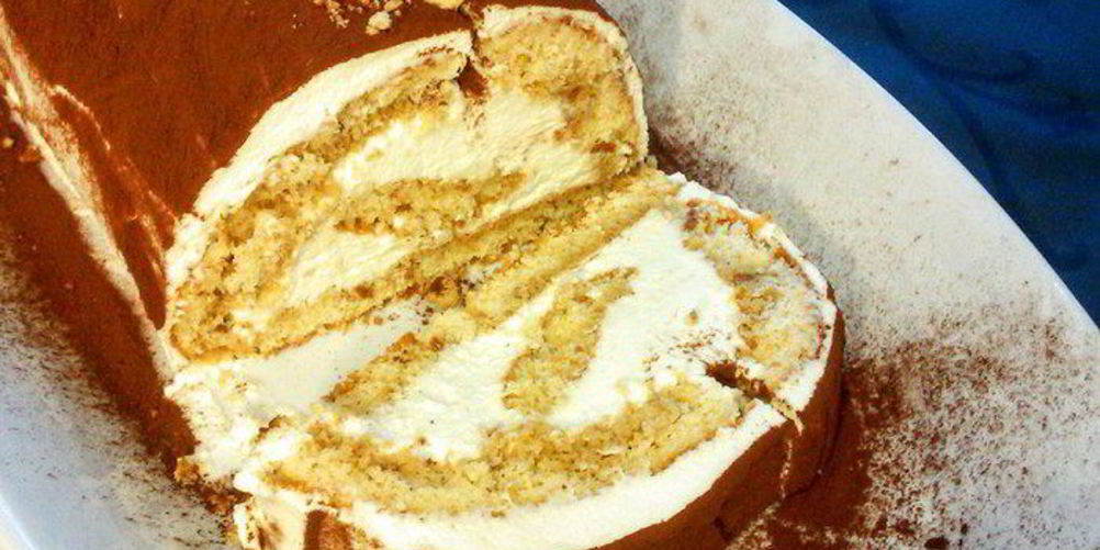 Как приготовить тирамису в рулете