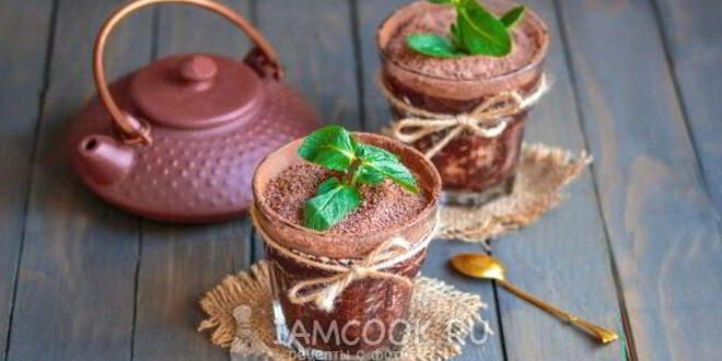 Рецепт тирамису в стакане