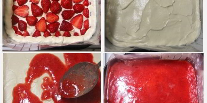 Рецепт торта-тирамису с клубникой и шампанским