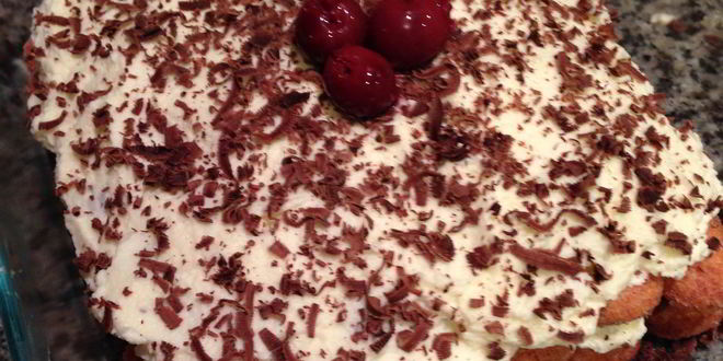 Рецепт вишневого тирамису