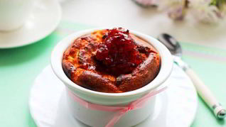 Рецепт Творожно-ягодного пудинг
