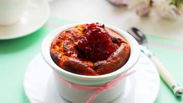 Рецепт Творожно-ягодного пудинг