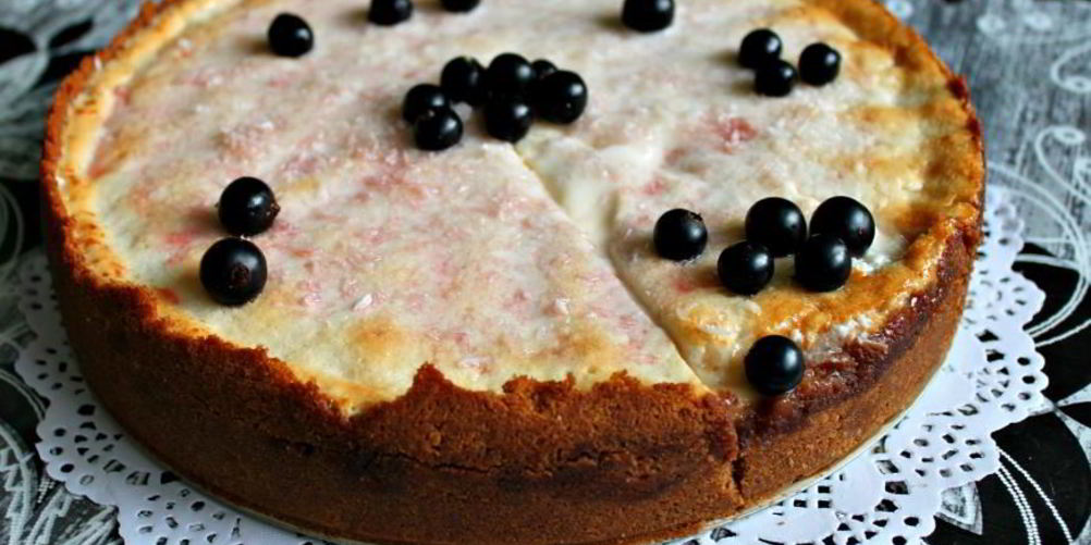Как приготовить чизкейк зефирное облако с черной смородиной