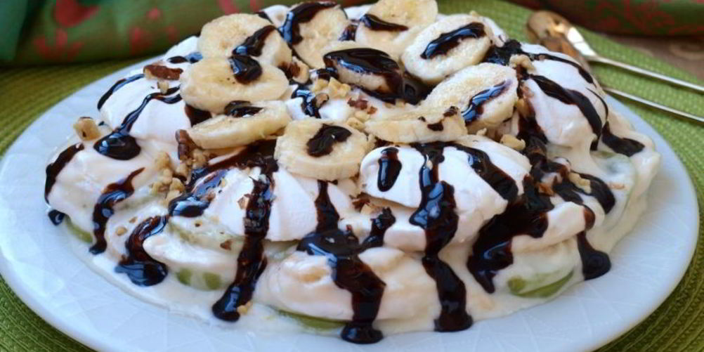 Как приготовить десерта иза зефиру с фруктами