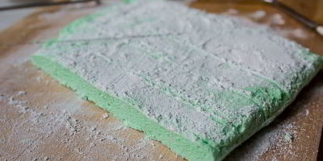 Рецепт домашних мятных маршмеллоу