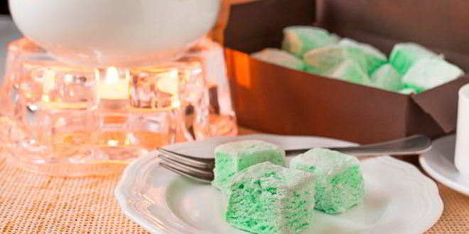 Рецепт домашних мятных маршмеллоу