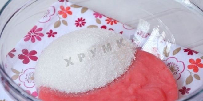 Рецепт клубничного зефира на агаре