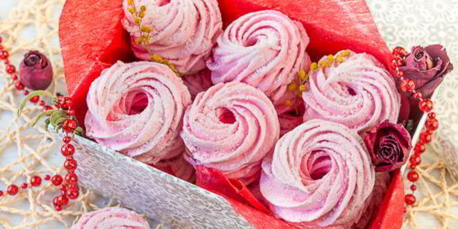 Рецепт клюквенного зефира