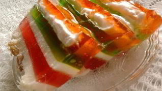 Рецепт Слоеного желе с зефиром