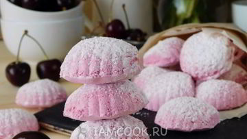 Рецепт Вишневого зефира на агар-агаре