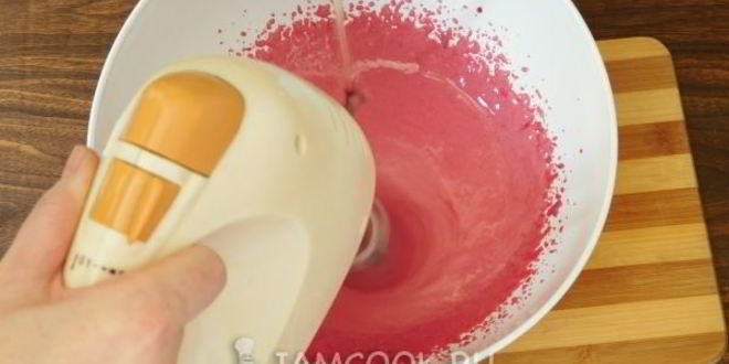 Рецепт вишневого зефира на агар-агаре