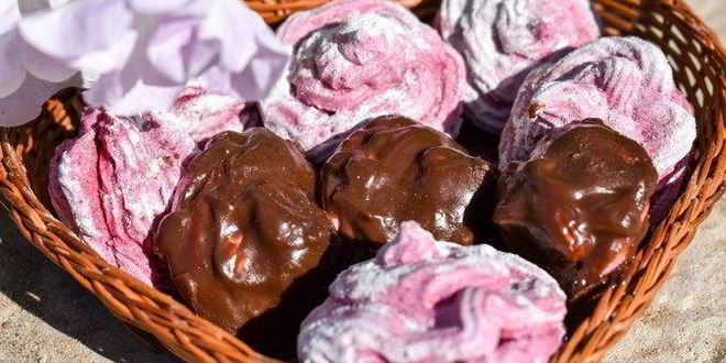 Рецепт зефира из ежевики