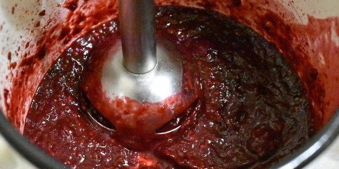 Рецепт зефира из ежевики