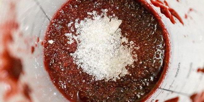 Рецепт зефира из ежевики