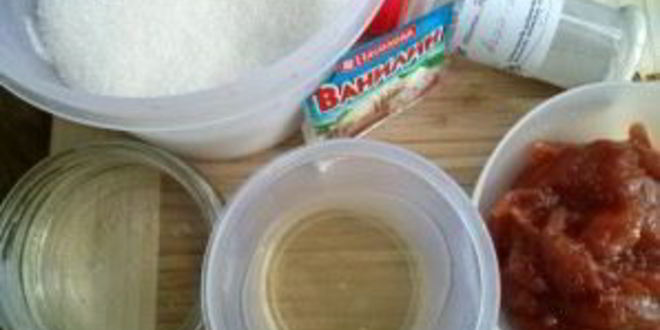 Рецепт зефира из яблочного джема