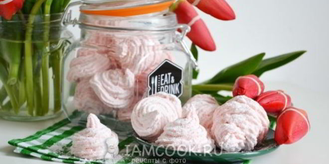 Рецепт зефира на желатине