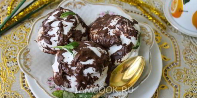 Рецепт зефира в шоколаде