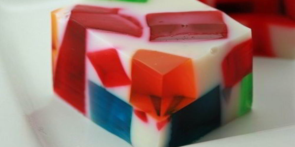 Как приготовить желе-десерт разбитое стекло