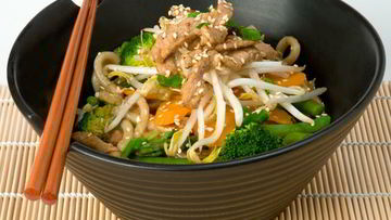 Рецепт Ароматной лапши вок с курицей