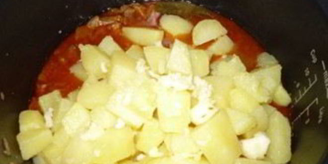 Рецепт азу из говядины в мультиварке