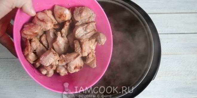 Рецепт азу из индейки в мультиварке