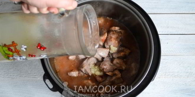 Рецепт азу из индейки в мультиварке
