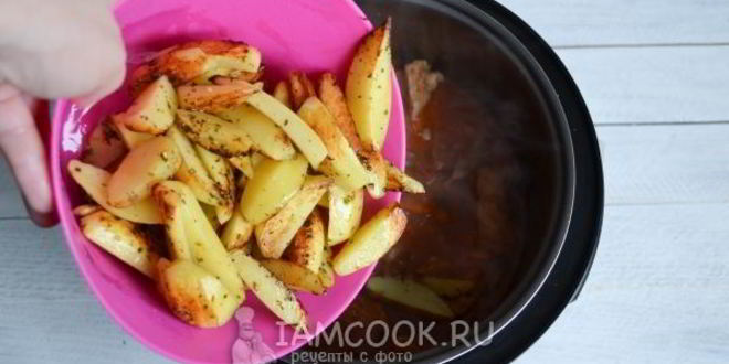 Рецепт азу из индейки в мультиварке