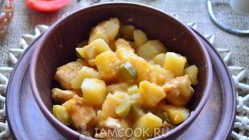 Рецепт Азу из курицы