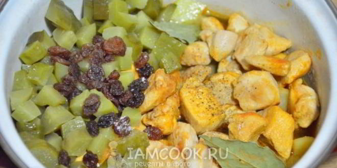 Рецепт азу из курицы