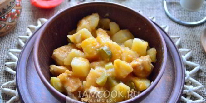 Рецепт азу из курицы