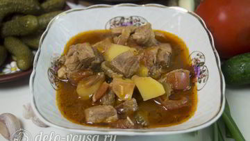 Рецепт Азу из свинины