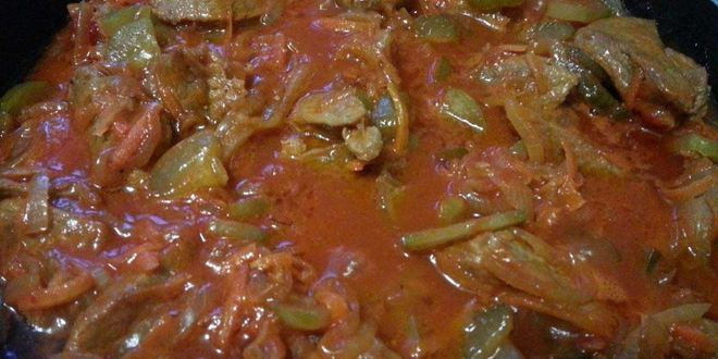 Рецепт азу из телятины