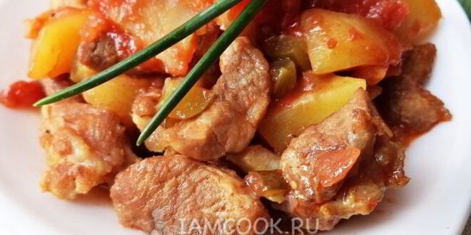 Рецепт азу по-татарски в горшочках