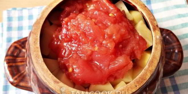 Рецепт азу по-татарски в горшочках