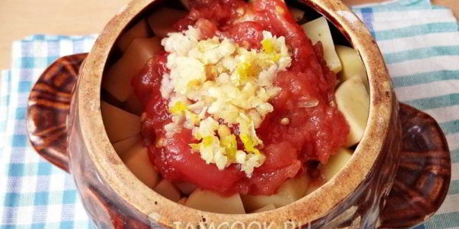 Рецепт азу по-татарски в горшочках