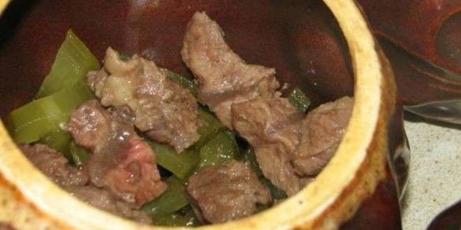 Рецепт азу в горшочках