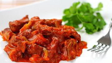 Рецепт Традиционного азу из говядины по-татарски