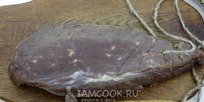 Рецепт бастурмы армянской