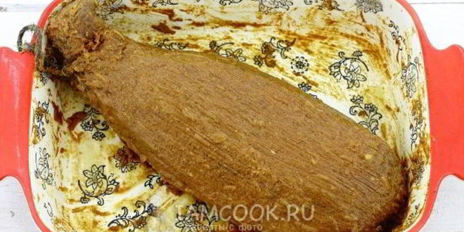 Рецепт бастурмы армянской