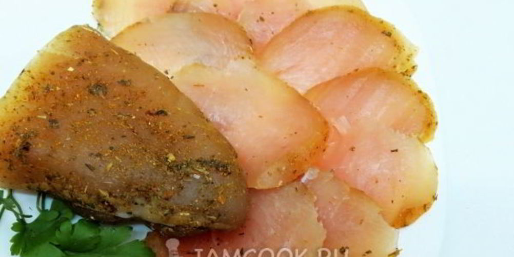 Как приготовить бастурму из куриной грудки