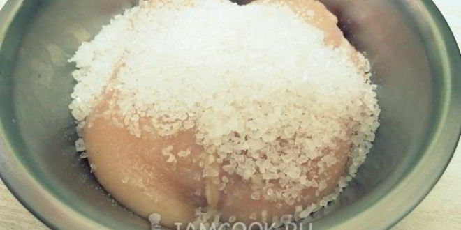 Рецепт бастурмы из куриной грудки