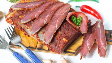 Рецепт Бастурмы из лосятины