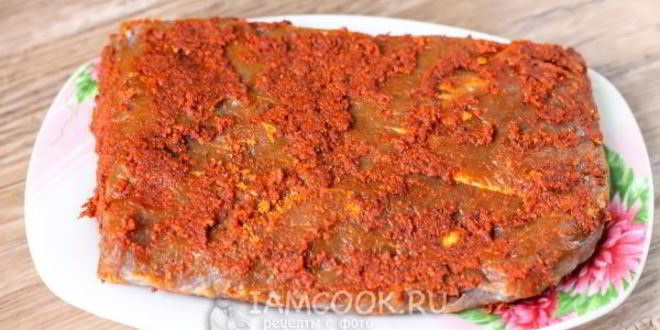 Рецепт бастурмы из лосятины