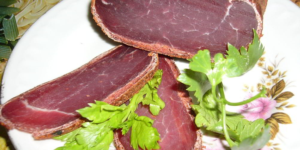 Как приготовить бастурму из свинины