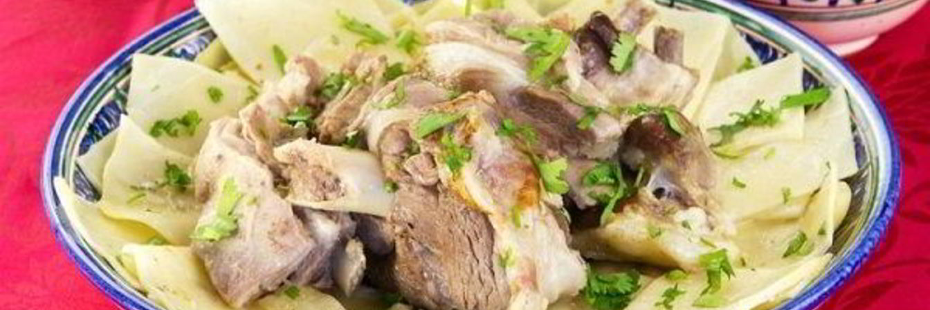 Рецепт Бешбармака из баранины по-казахски